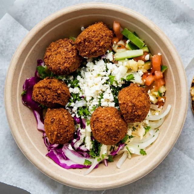 FALAFEL HUMMUS.