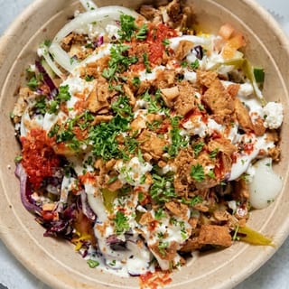 CHICKEN SHAWARMA HUMMUS